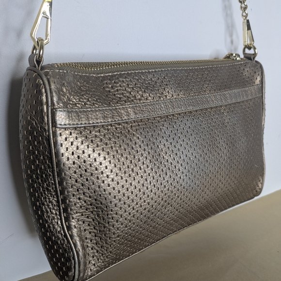 Rebecca Minkoff Rose Gold Metallic Crossbody Bag - Picture 10 of 16